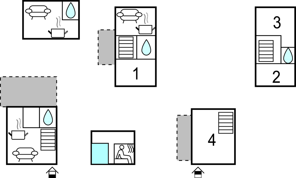 Feriehuse - Velika Gorica-Gustelnica , Kroatien - CCC453 