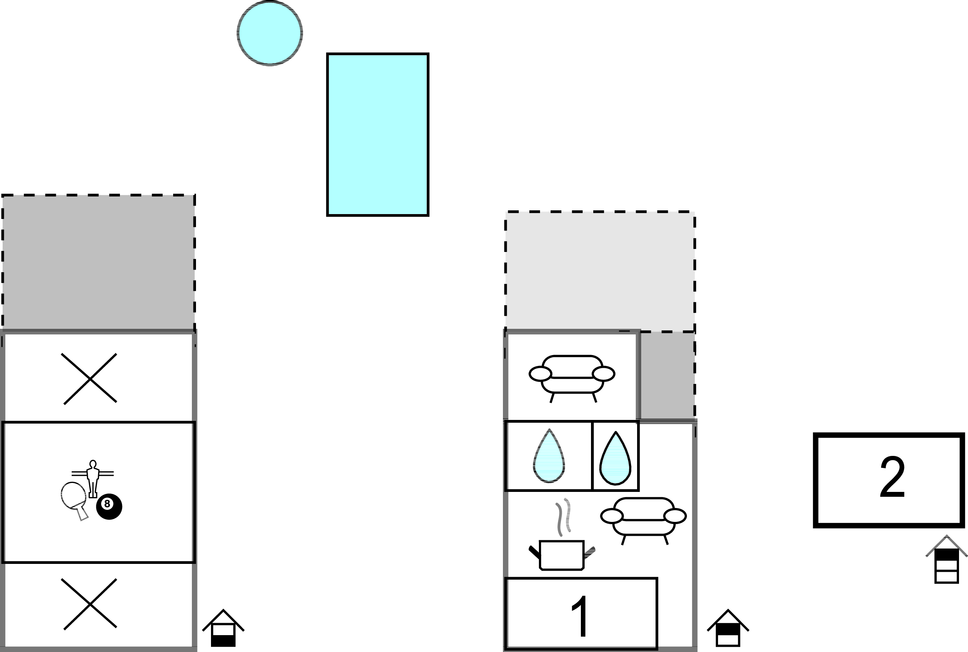 Feriehuse - Velika Gorica-Augustanovec , Kroatien - CCC456 