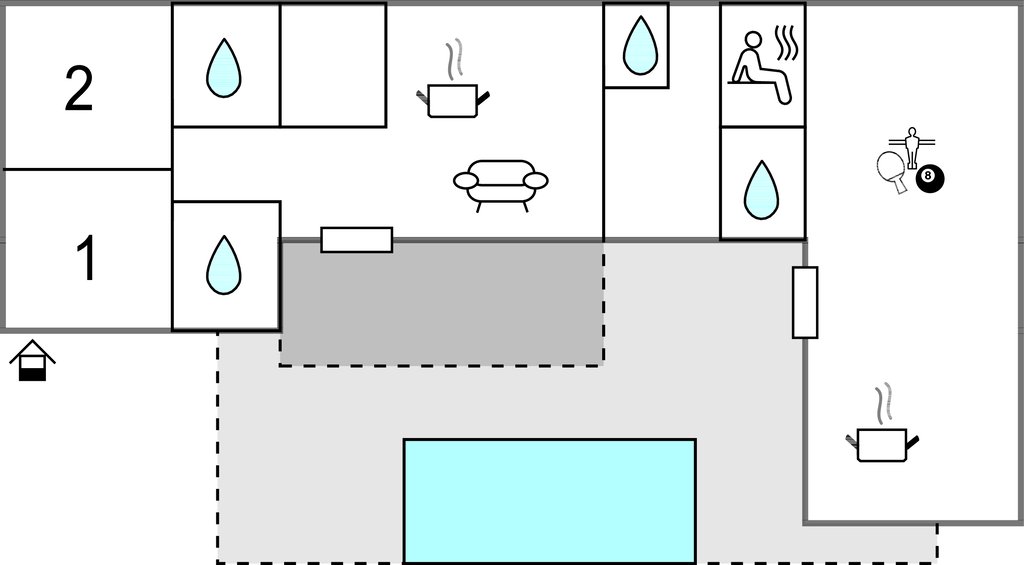 Feriehus - Zagreb-Dubovec Bisaski , Kroatia - CCC470 