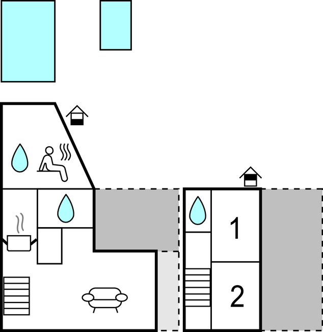 Semesterhus - Varazdin-Trakoscan , Kroatien - CCC156 