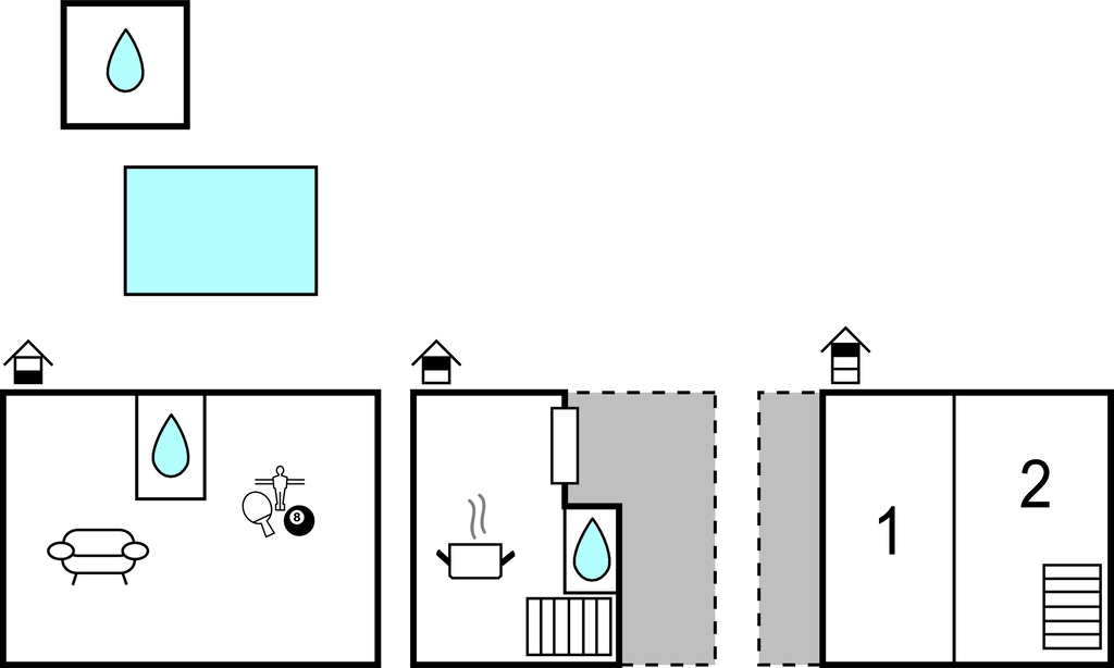 Feriehus - Bjelovar-Kobasicari , Kroatia - CCC355 