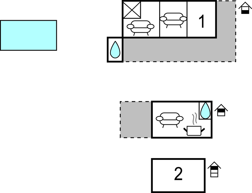 Feriehuse - Zagreb-Rozga , Kroatien - CCC657 