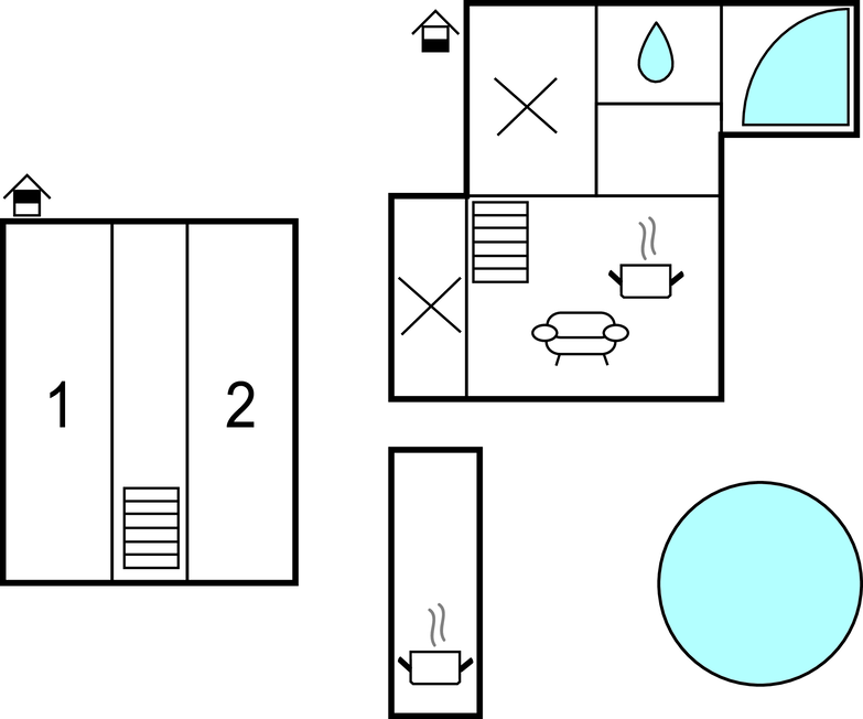 Feriehus - Sisak-Lekenik , Kroatia - CCC108 