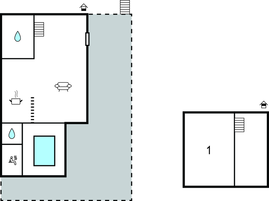 Feriehuse - Zagreb-Visoko , Kroatien - CCC476 