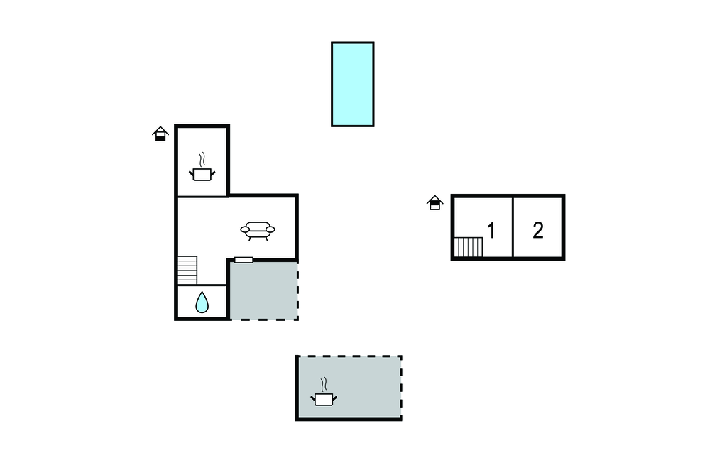 Feriehuse - Sisak-Hrastovica , Kroatien - CCC415 