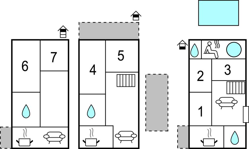 Feriehuse - Gospic-Stikada , Kroatien - CCL070 