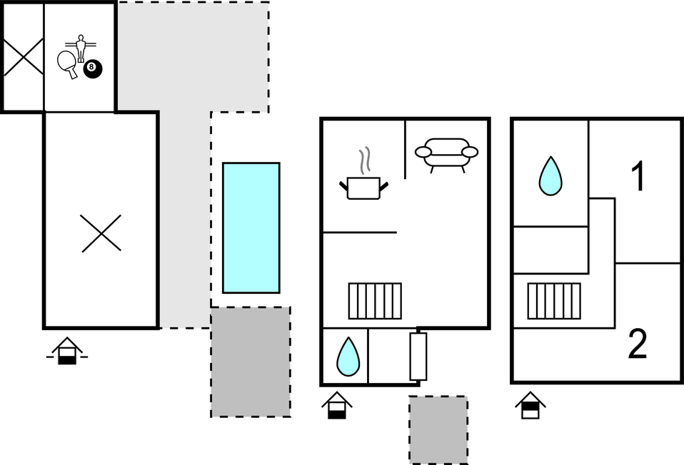 Feriehuse - Karlovac-Zadoborje , Kroatien - CCL093 