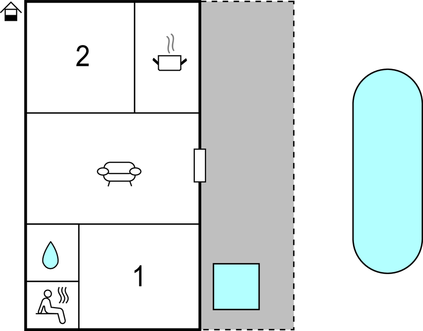 Ferienhaus - Karlovac-Cerovacki Galovici , Kroatien - CCL140 