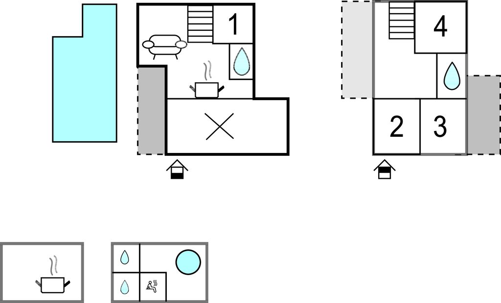 Ferienhaus - Gospic , Kroatien - CCL177 