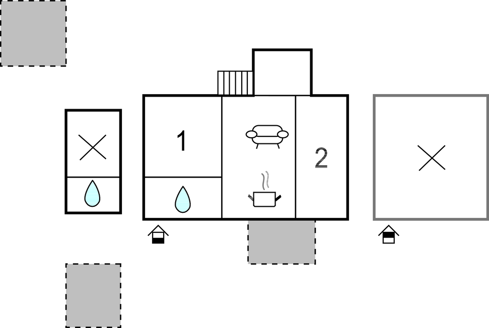 Ferienhaeuser - Gospic - Perusic , Kroatien - CCL193 