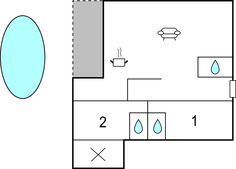 Ferienhaus - Podravina-Pitomaca , Kroatien - CCS047 