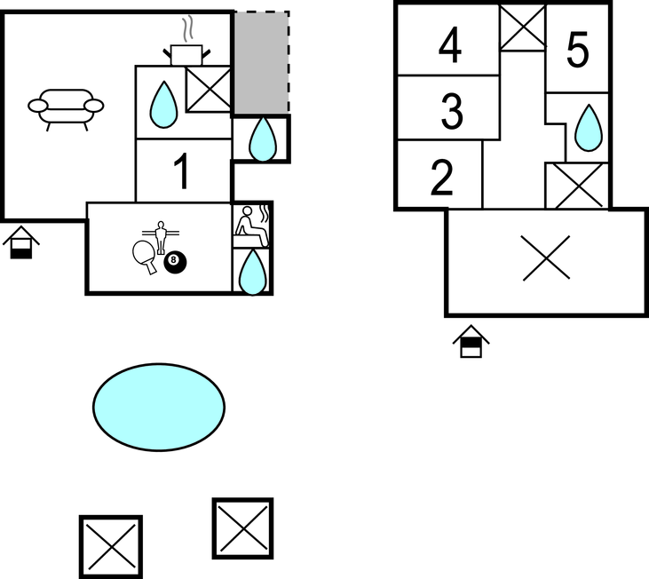 Feriehuse - Pozega - Brestovac , Kroatien - CCS075 