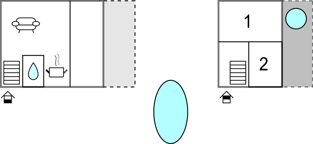 Feriehuse - Osijek - Dalj , Kroatien - CCS062 
