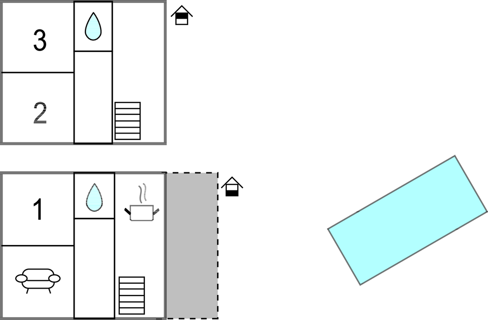 Feriehuse - Osijek - Bilje , Kroatien - CCS102 