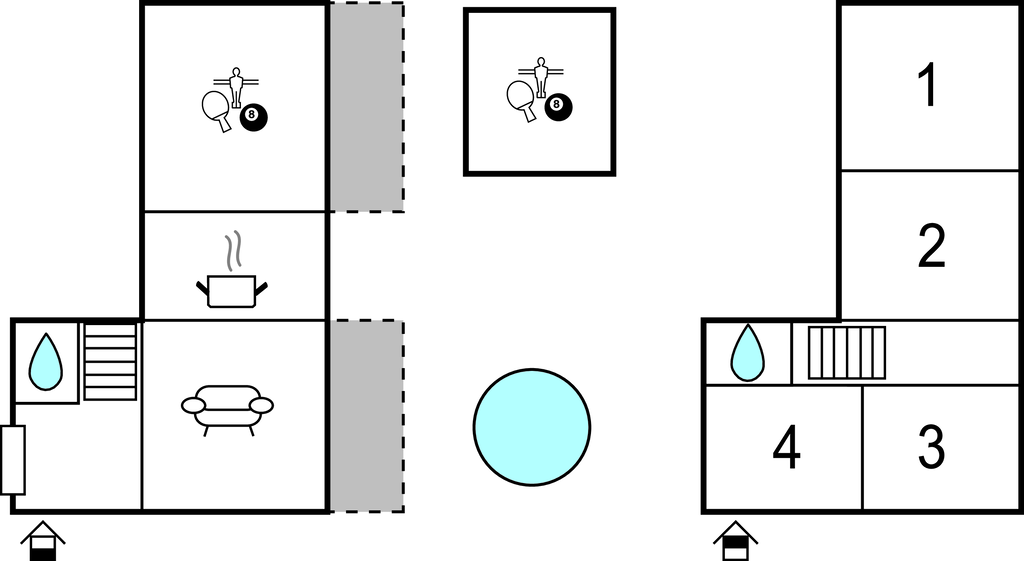 Ferienhaus - Osijek - Dalj , Kroatien - CCS110 