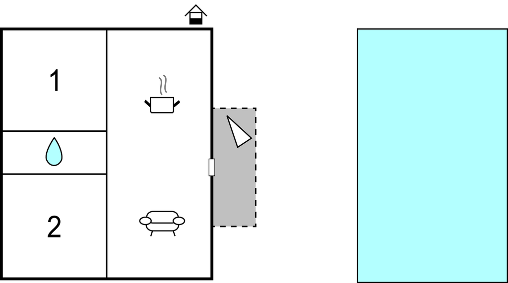 Lejlighed - Vir , Kroatien - CDA017 