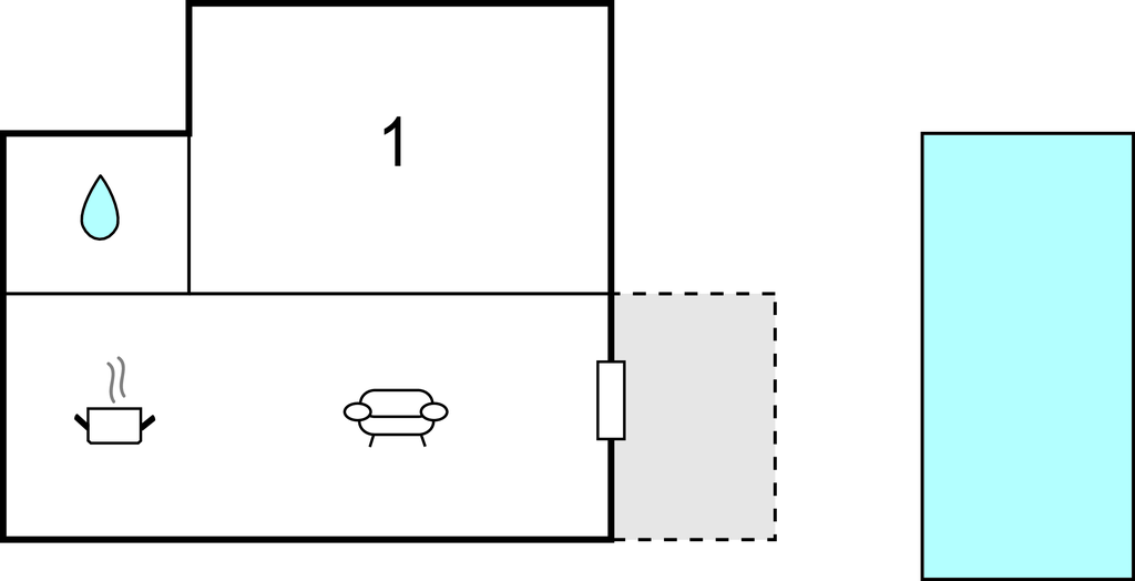 Lejlighed - Vir , Kroatien - CDA018 