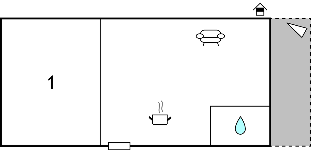 Lejlighed - Biograd-Pakostane , Kroatien - CDA030 