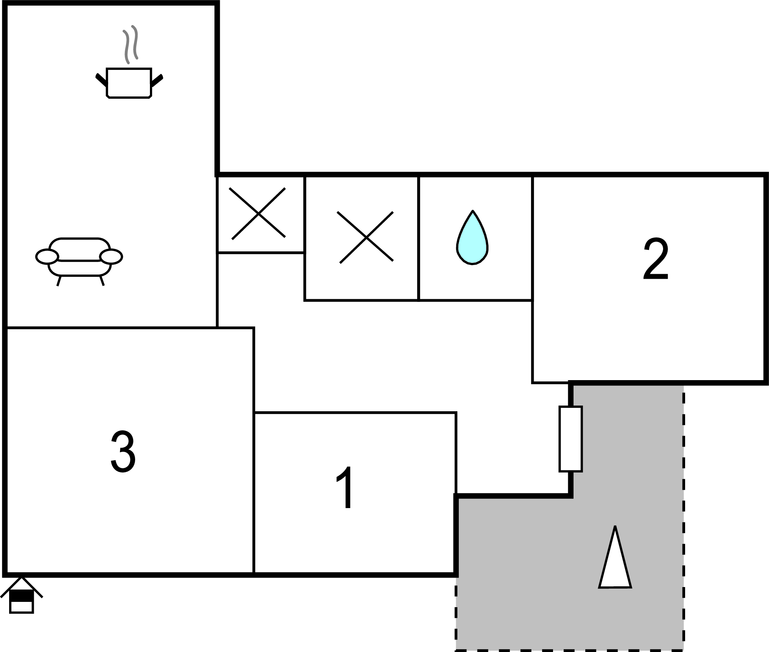 Semesterhus - Starigrad Paklenica-Modric , Kroatien - CDA191 