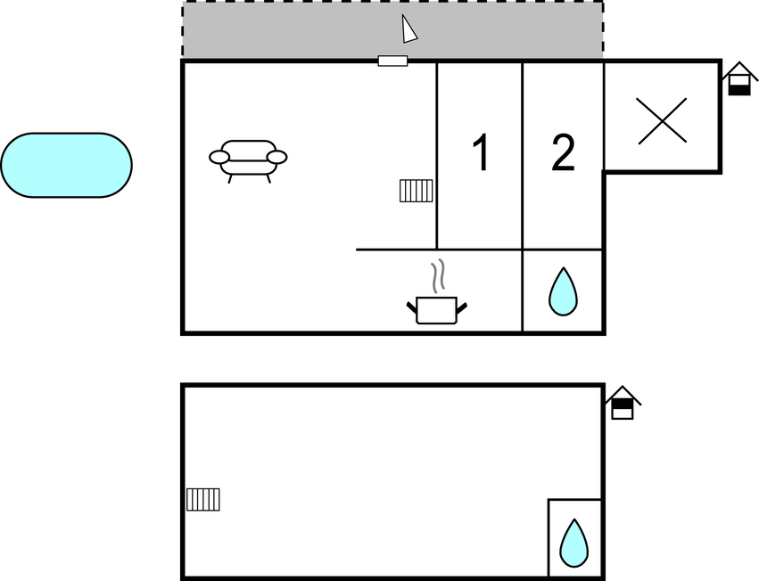Feriehuse - Zadar-Zemunik Gornji , Kroatien - CDA254 
