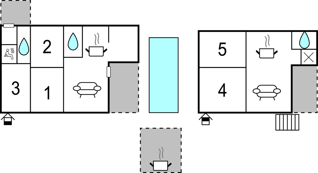 Ferienhaus - Zadar-Vrsi Mulo , Kroatien - CDA309 