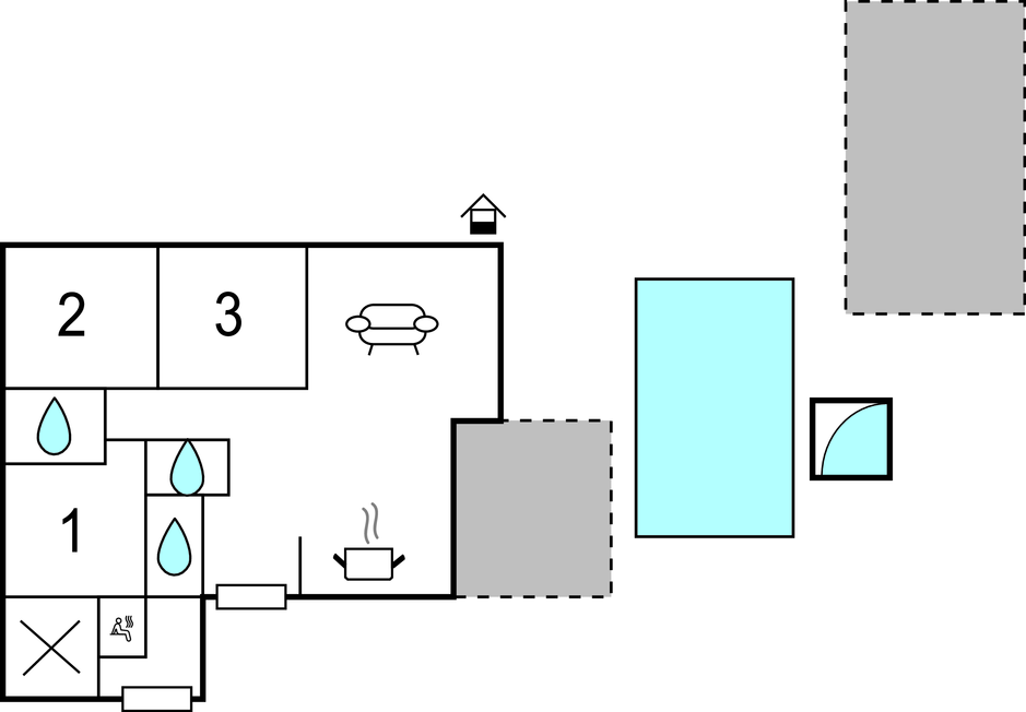 Feriehuse - Nin-Vrsi , Kroatien - CDA311 