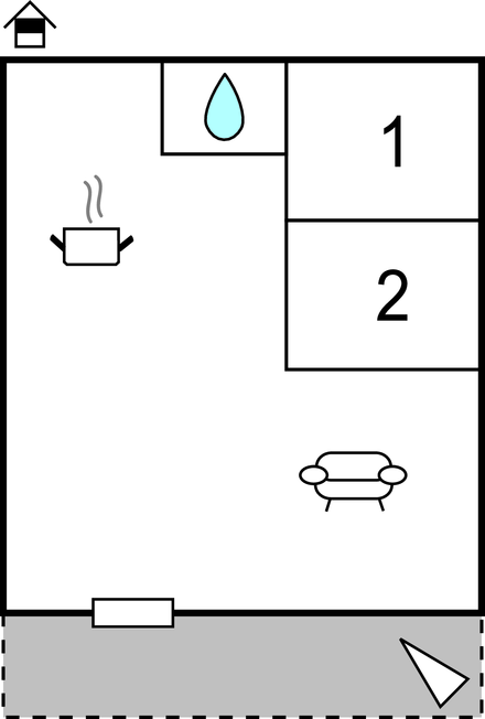 Lejlighed - Vir , Kroatien - CDA456 
