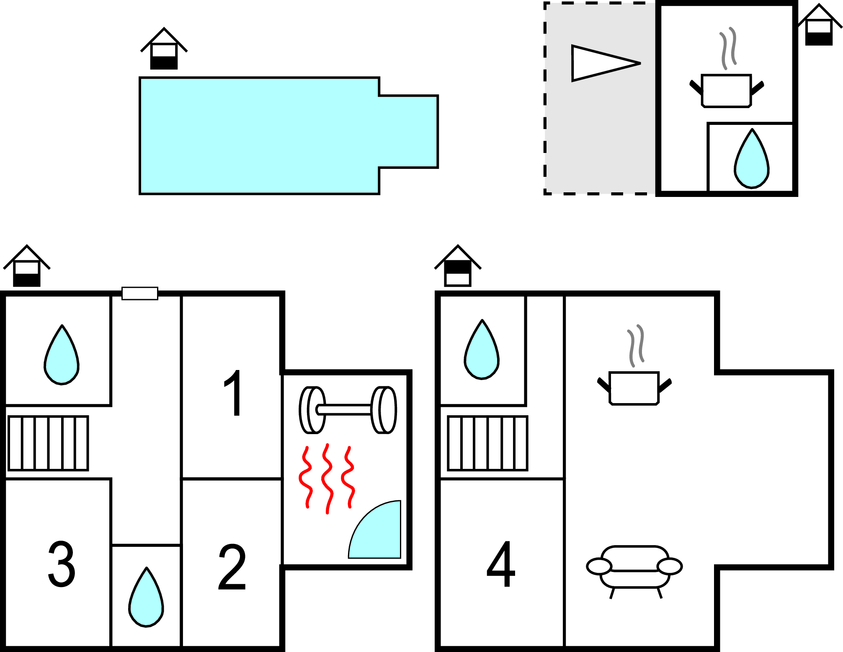 Feriehuse - Zadar-Vinjerac , Kroatien - CDA560 
