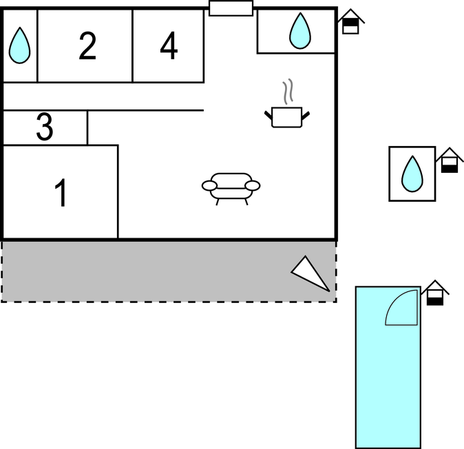 Semesterlägenhet - Zadar-Sukosan Glavica , Kroatien - CDA576 