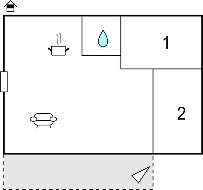 Lejlighed - Vir , Kroatien - CDA608 