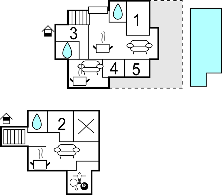 Feriehus - Nin-Vrsi , Kroatia - CDA730 
