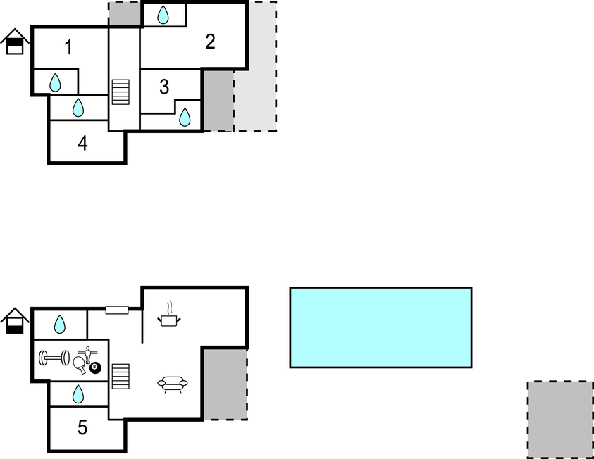 Feriehuse - Biograd , Kroatien - CDA881 