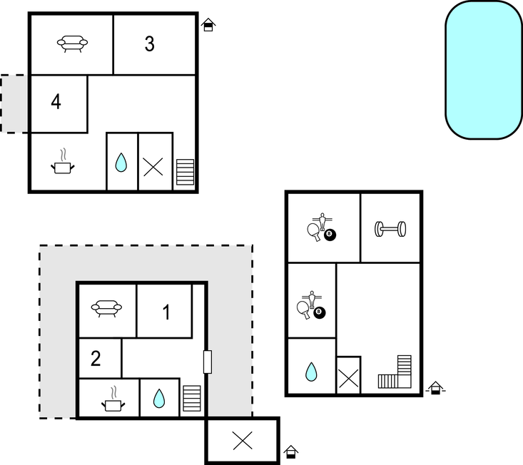 Ferienhaus - Zadar-Pridraga , Kroatien - CDA898 