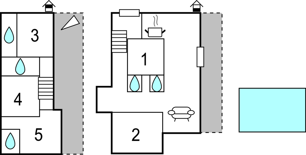Ferienhaus - Biograd-Radasinovci , Kroatien - CDA952 
