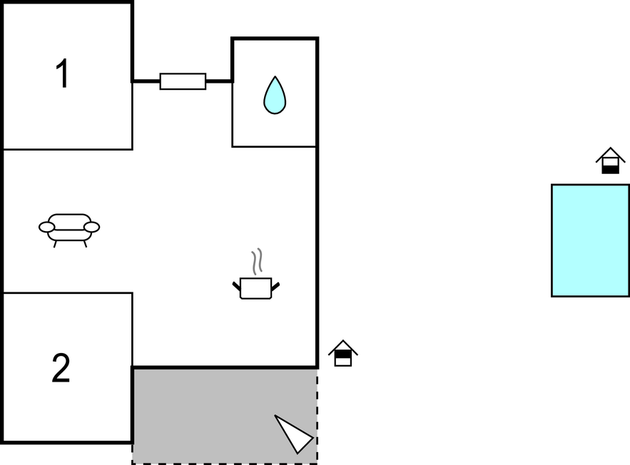 Lejlighed - Vir-Vir , Kroatien - CDA962 