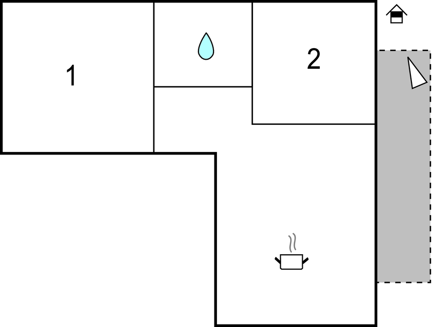 Lejlighed - Vir-Vir , Kroatien - CDA984 