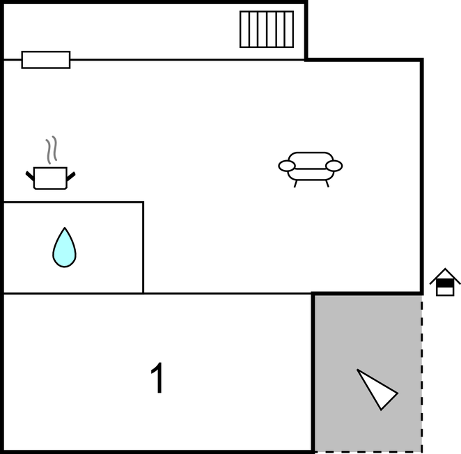 Lejlighed - Vir-Vir , Kroatien - CDA987 