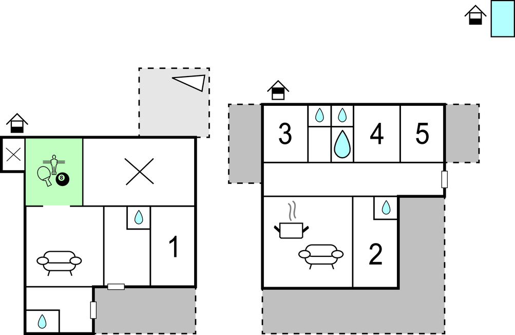 Ferienhaus - Starigrad Paklenica-Rovanjska , Kroatien - CDA126 
