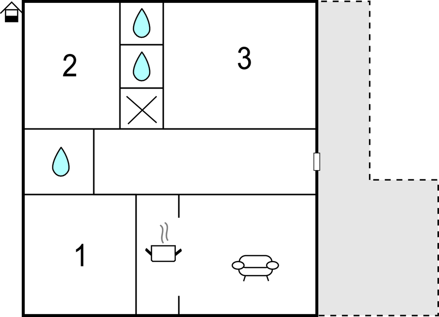 Feriehuse - Nin-Vrsi , Kroatien - CDA171 