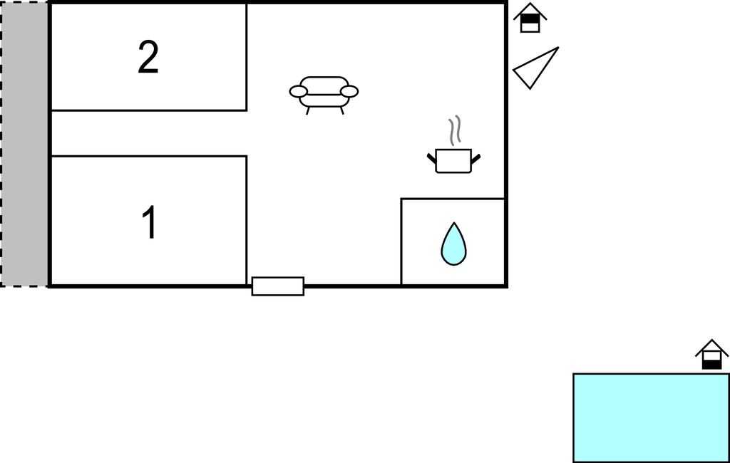 Ferienwohnung - Biograd-Sv.Petar , Kroatien - CDA346 