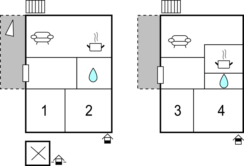 Feriehus - Nin-Privlaka , Kroatia - CDA493 