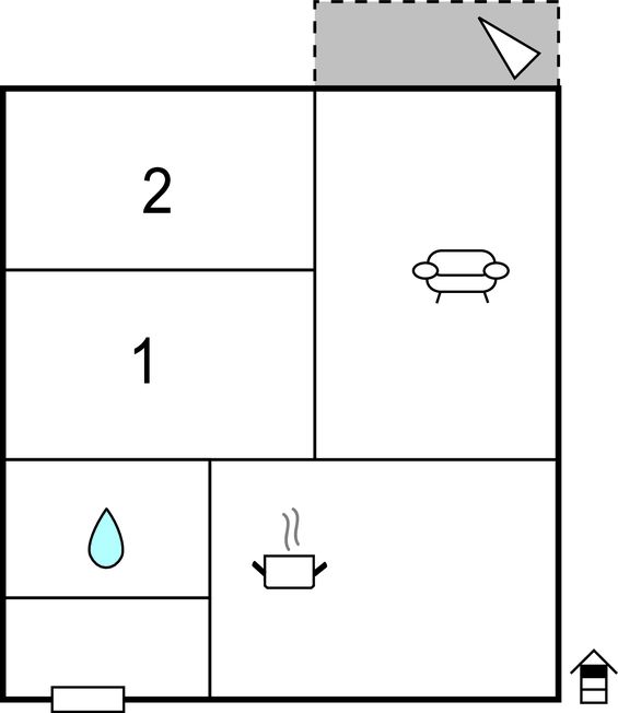 Ferieleilighet - Zadar-Posedarje , Kroatia - CDA497 