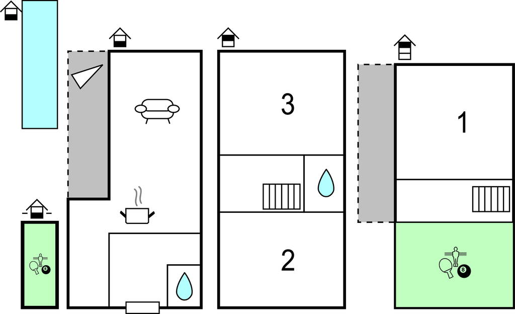 Ferienhaus - Zadar-Debeljak , Kroatien - CDA577 