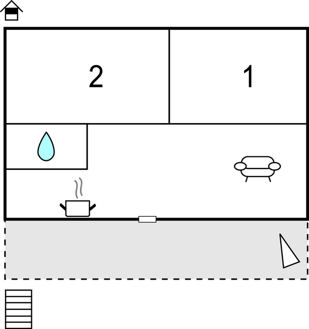 Lejlighed - Vir , Kroatien - CDA641 