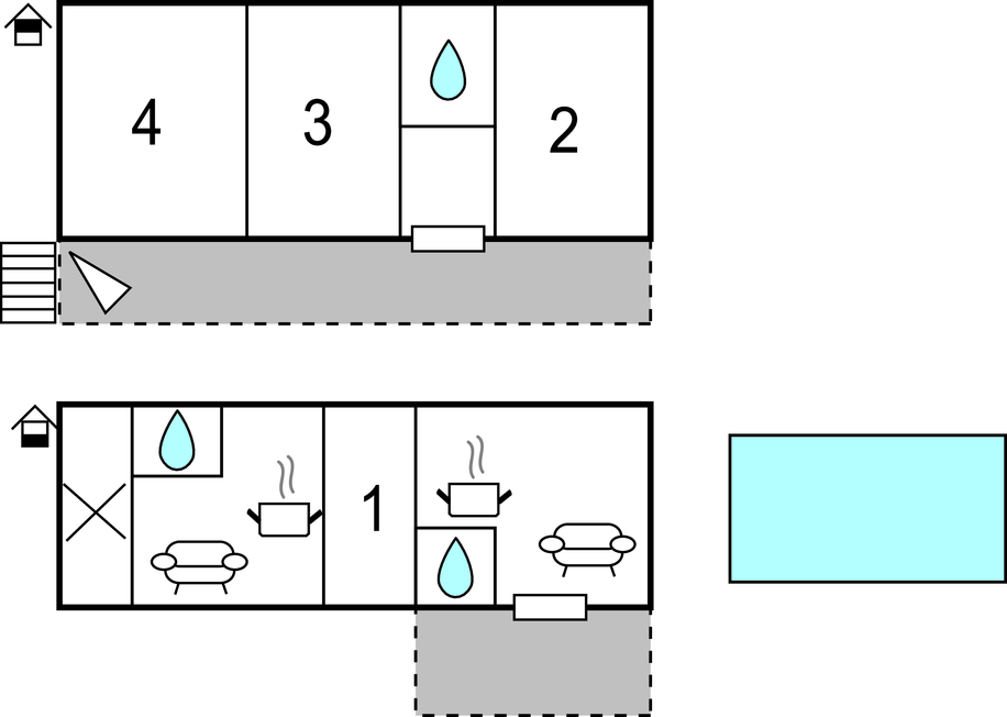 Semesterhus - Zadar-Polaca , Kroatien - CDA810 