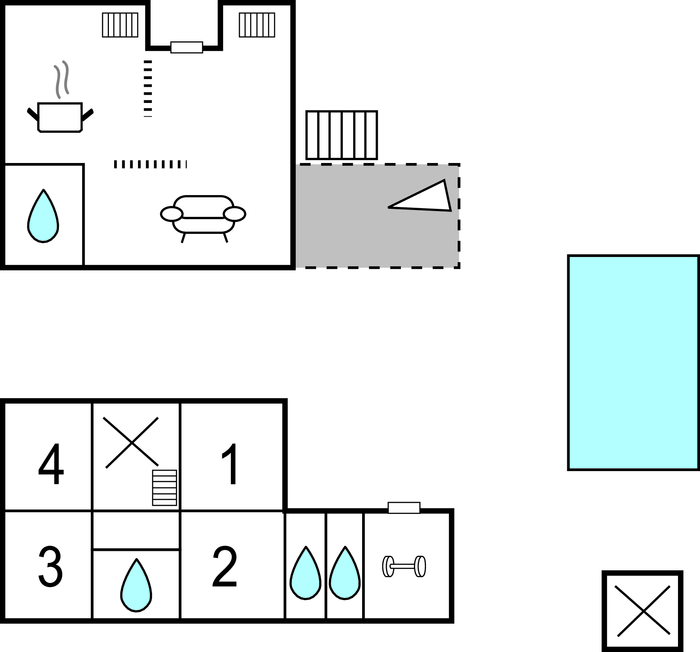 Ferienhaus - Zadar-Gorica , Kroatien - CDA835 