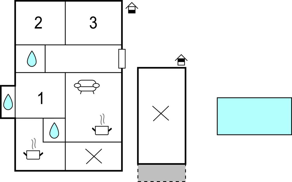 Feriehuse - Zadar-Muskovci , Kroatien - CDA855 