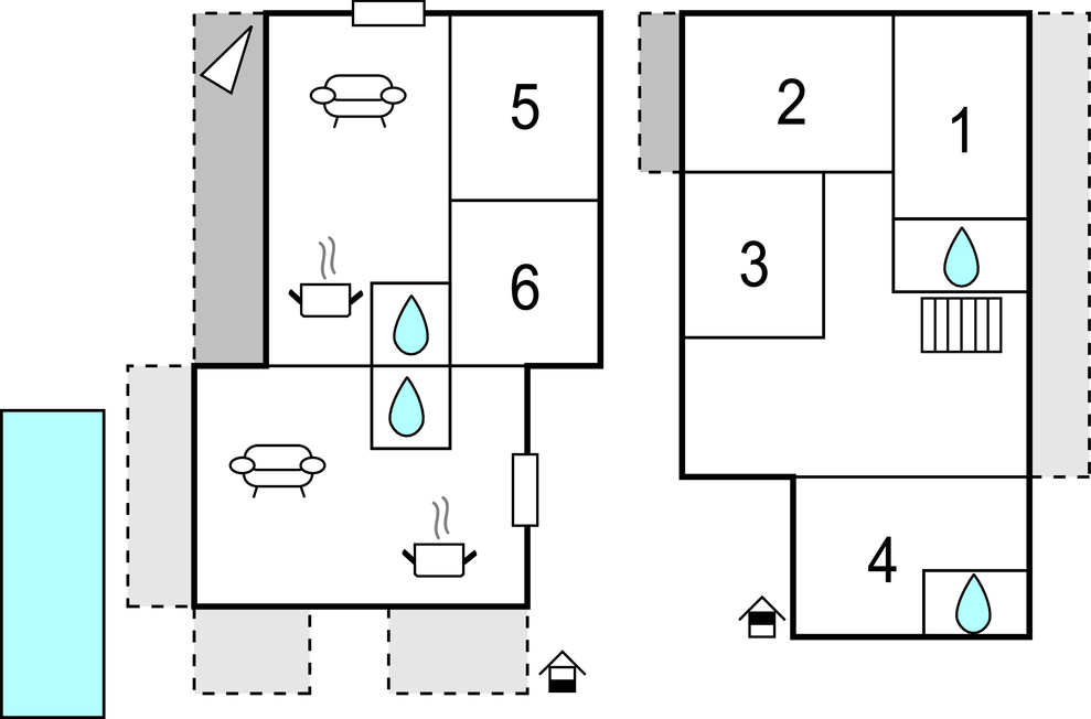 Ferienhaus - Zadar-Bibinje , Kroatien - CDA819 