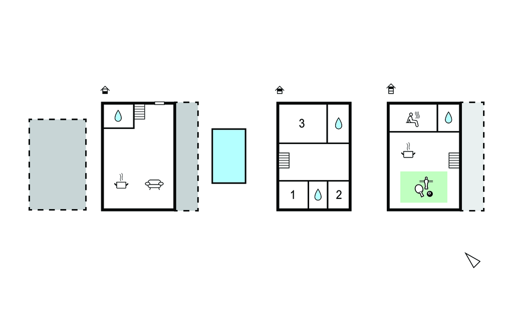Location de vacances - Zadar-Petrcane , Croatie - CDA697 
