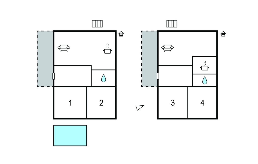 Feriehus - Nin-Privlaka , Kroatia - CDA493 